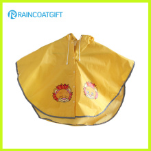 Waterproof Cute Round Shape Children&#39;s Rain Ponchos Cape